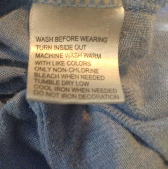 Disney Minnie Mouse Blue Jersey - Picture 8 of 8